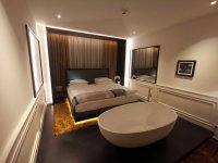 Een vrijstaand bad in je slaapkamer is de nieuwe luxe