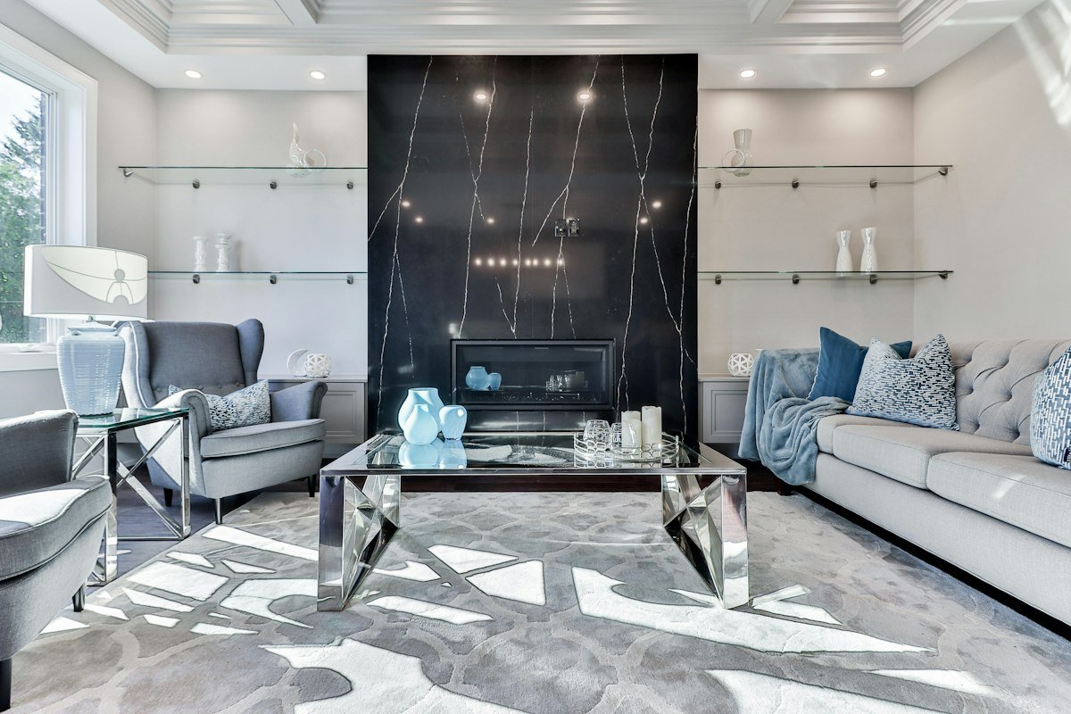 Glas wordt het nieuwe hout in luxe interieurs