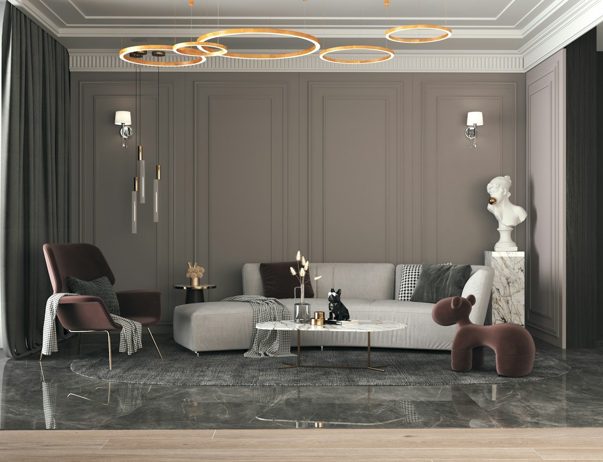 Neo deco is de stijl die je interieur een gouden rand geeft